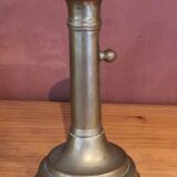 Bronze torch candle holder