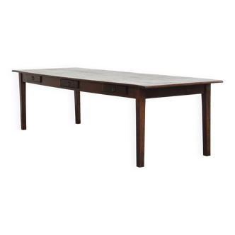Large Antique French Farmhouse XXL Dining Table