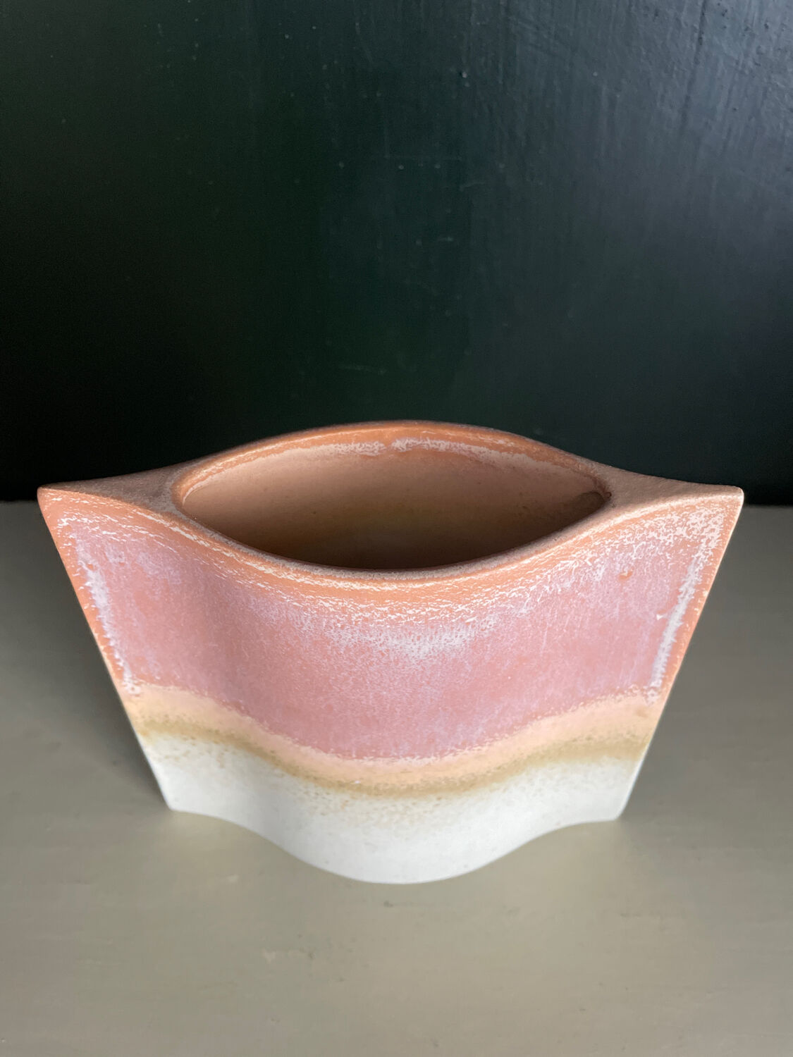 Vase vintage Virebent 1970