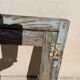 Old wooden fenestron 35x55 cm