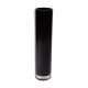 Black glass vase