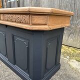 Solid oak counter