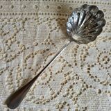 Silver-plated sugar spoon