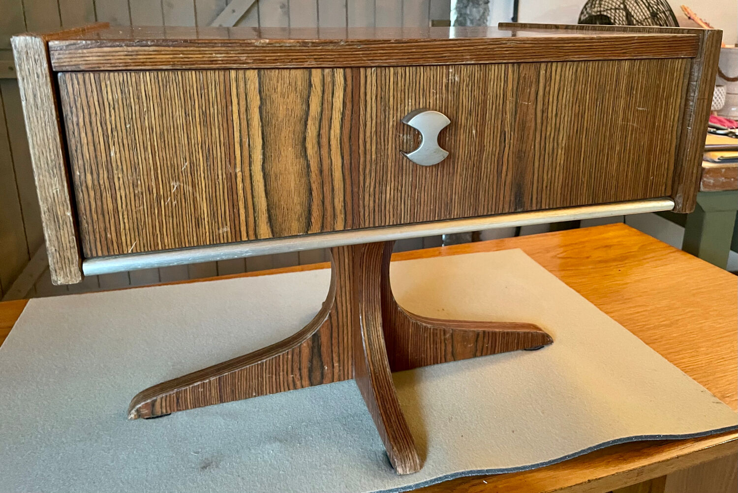 Vintage bedside table