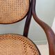 Fauteuil enfant Thonet en cannage vintage