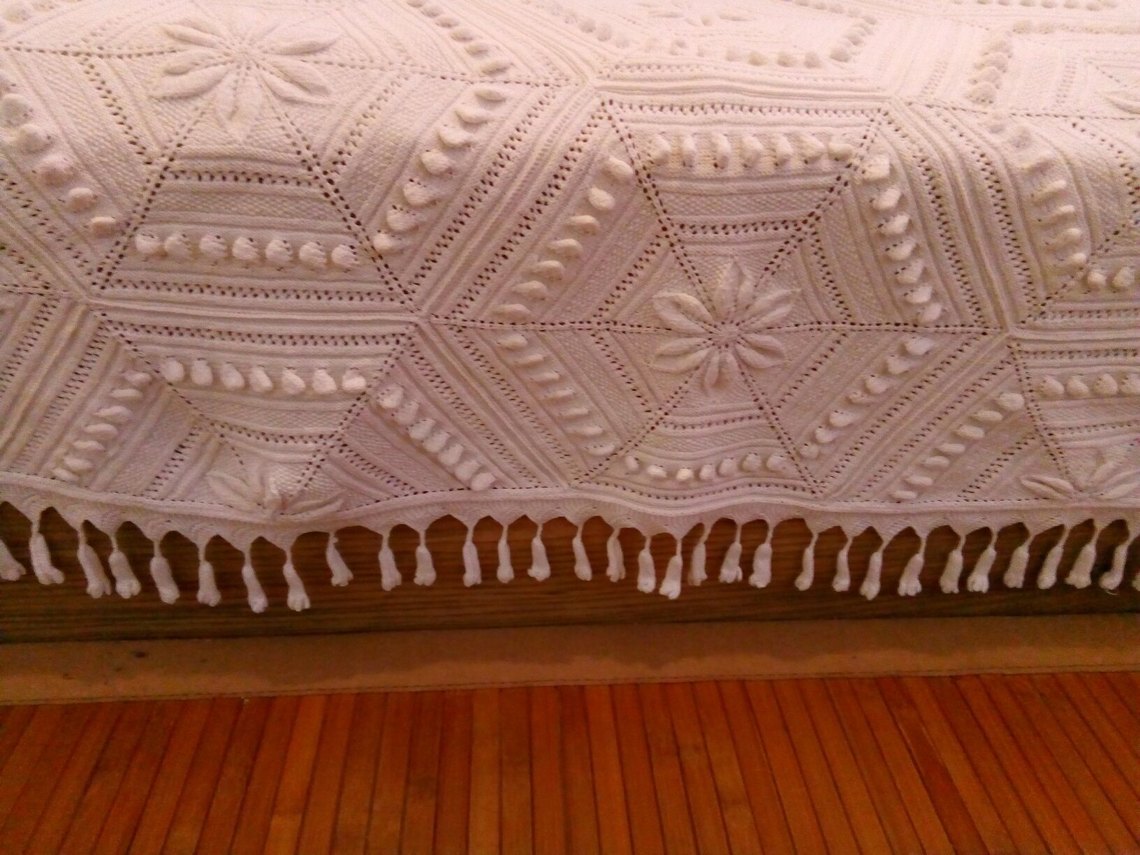 very large top cotton bed crochet covers bed