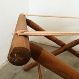 Folding side table