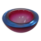 Sommerso Murano Glass Ashtray, Italy, 1960s