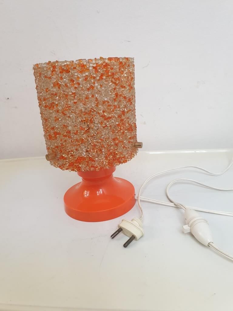 Vintage lamp orange 70's
