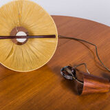 raffia pendant lamp from Temde, 1960s