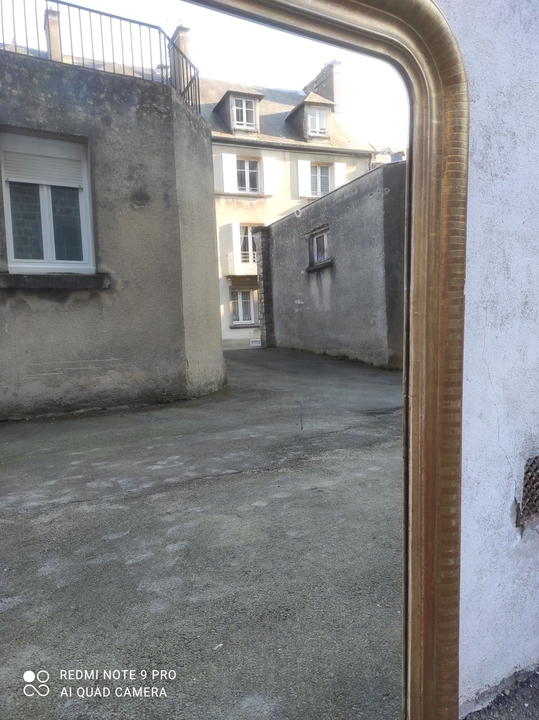 Old mirror Louis Philippe 128/92 cm