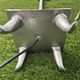 Silver-plated bronze lamp by Pierre Casenove for Fondica