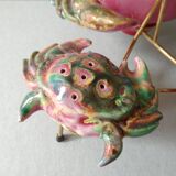 Set salt shaker, pepper and mustard maker, dabbling, crabs