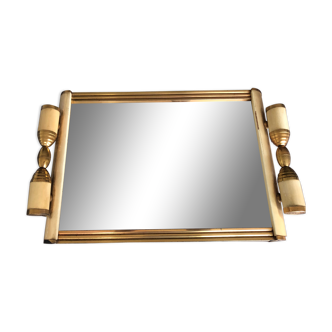 Art deco mirror tray
