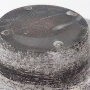 Postmodern Brown Scavo Glass Trinket Bowl or Centerpiece, Italy