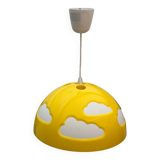 Suspension nuage jaune