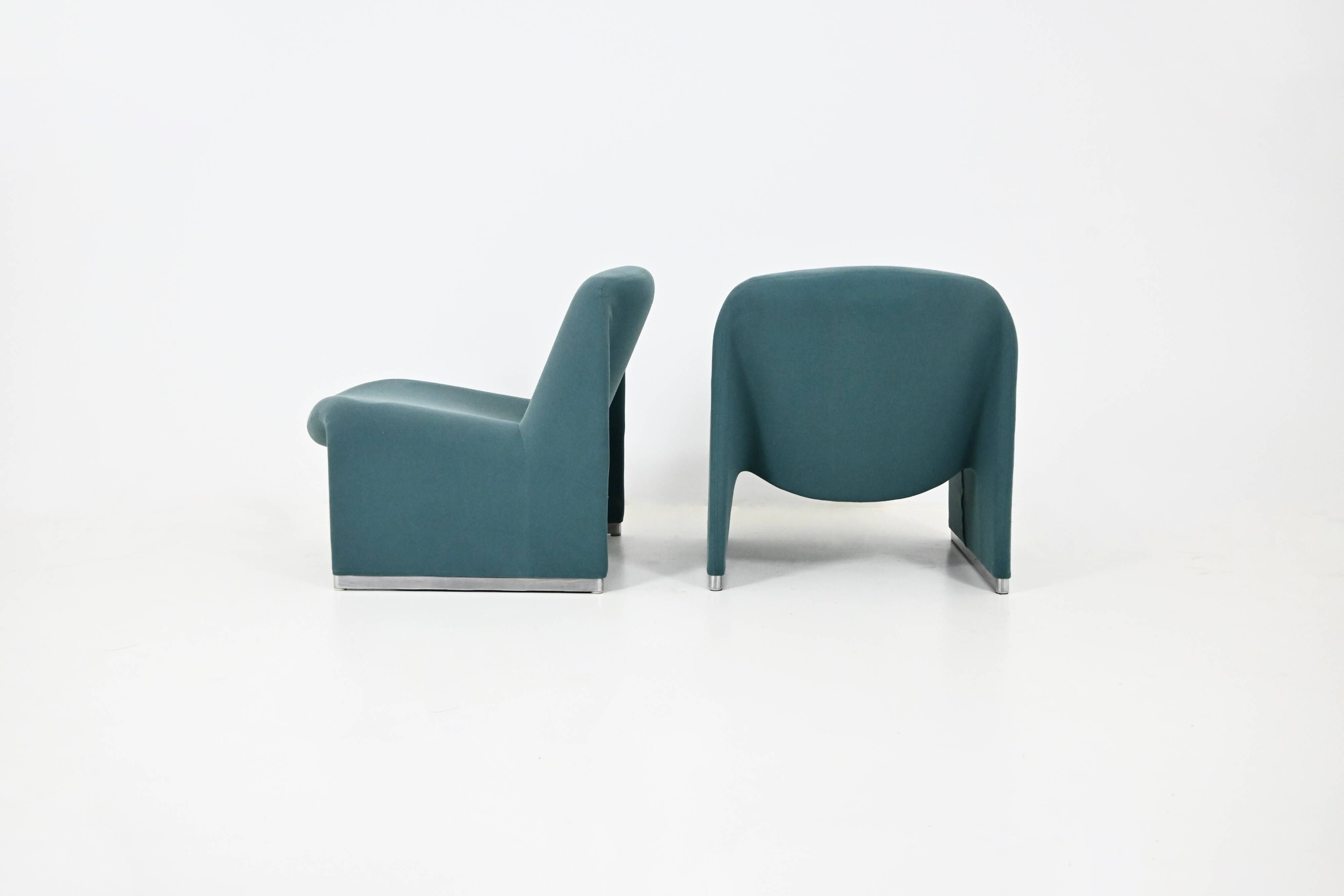 Paire de fauteuils « Alky » de Giancarlo Piretti pour Anonima Castelli, ann