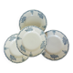4 ironstone dinner plates from St Amand 220538