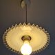 Lustre opaline vintage