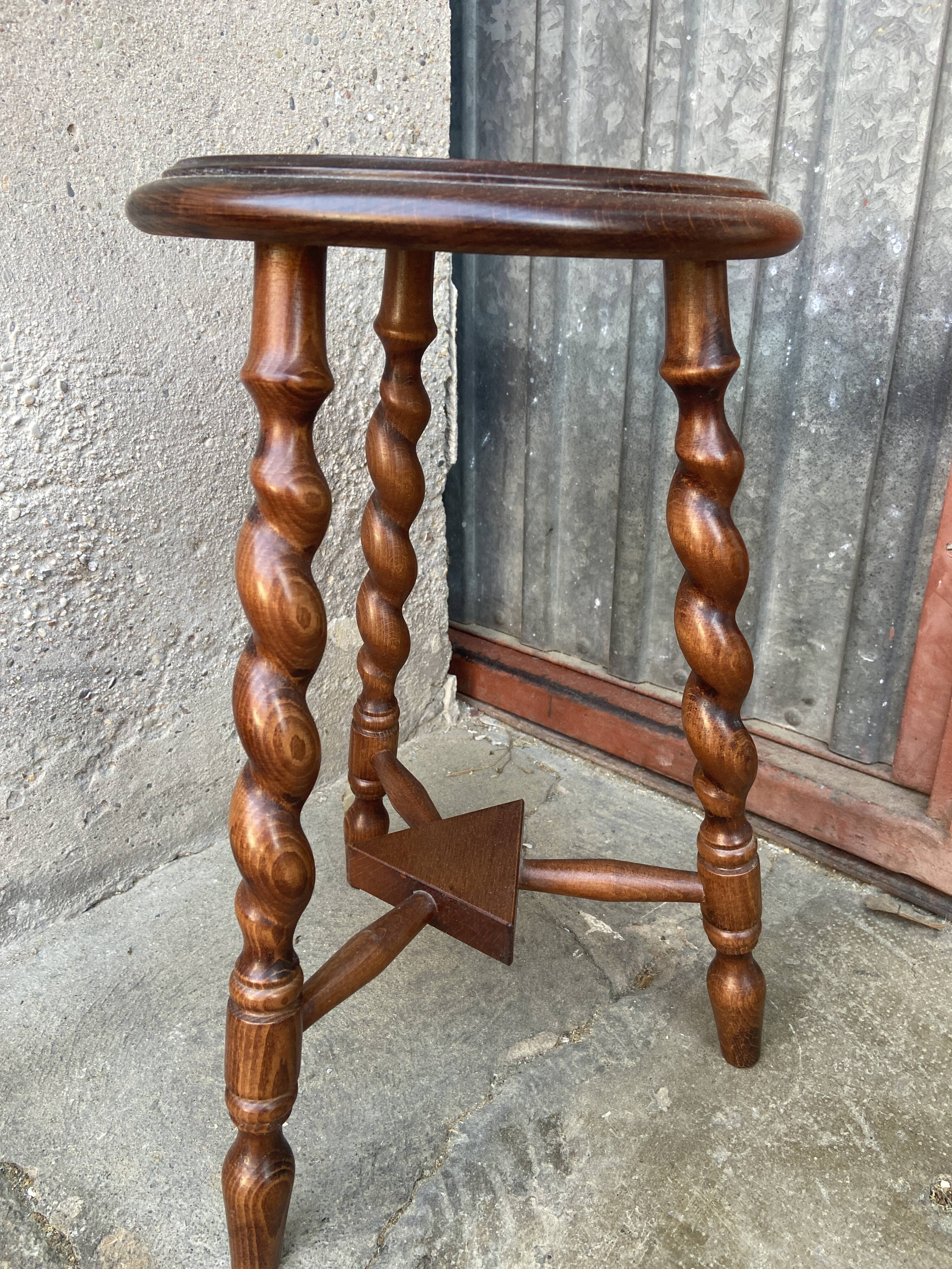 Vintage wooden stool