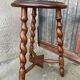 Tabouret vintage bois