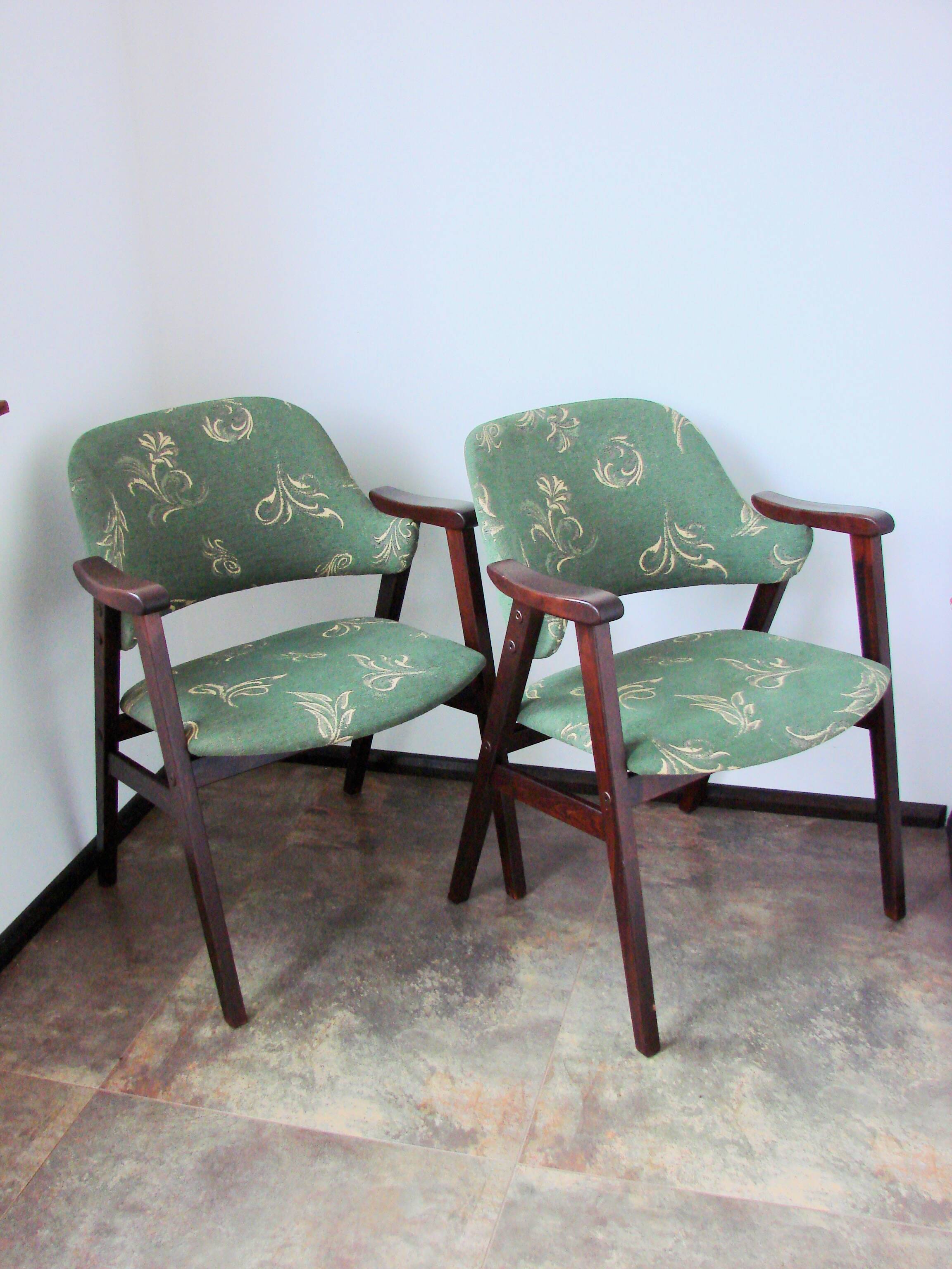 A pair of Scandinavian armchairs by Johanson Design, 1970s – vintage