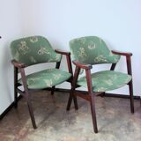 A pair of Scandinavian armchairs by Johanson Design, 1970s – vintage