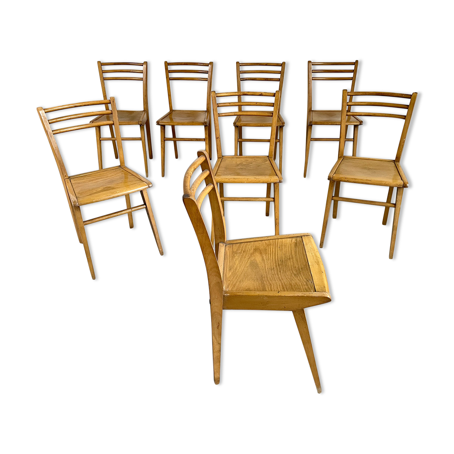 Série de 8 chaises Maison Stella
