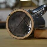 Black ceramic pitcher 1950s