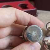 Salière et poivrière en argent - Saint Médard