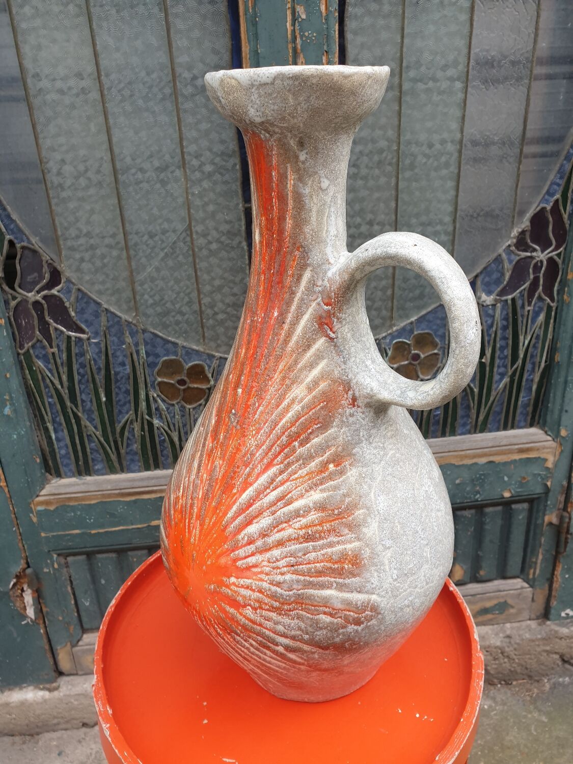 Vallauris vase vintage 1960s