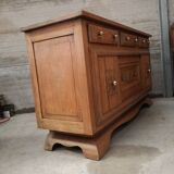 Sideboard buffet oak charles dudouyt art deco 1940