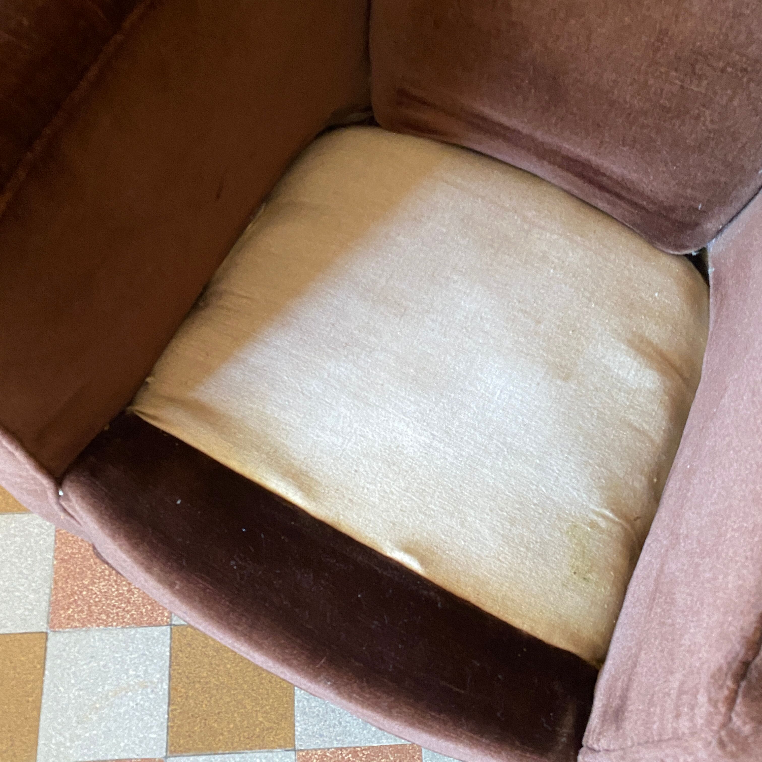 Brown armchair