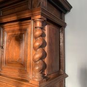 Buffet 2 corps, style louis xiii, xviième siècle