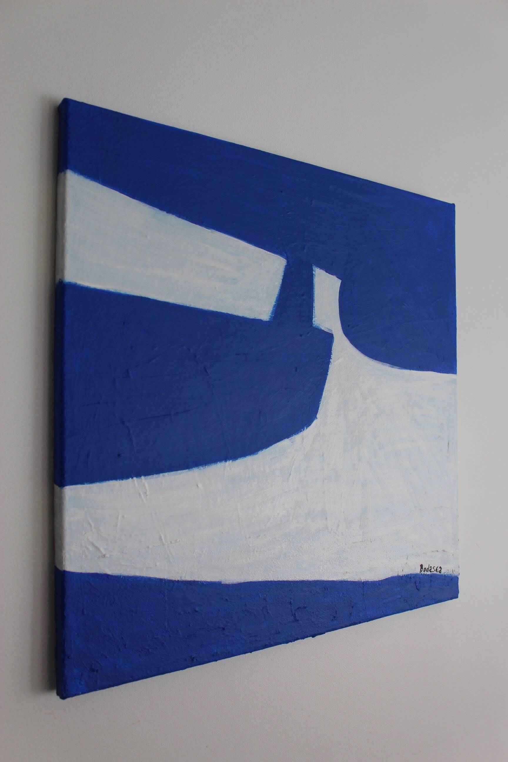 Contemporary art on canvas 80x80cm