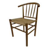 Chaises vintage Erik Ole Jørgensen J-151 chaise design danois papercord