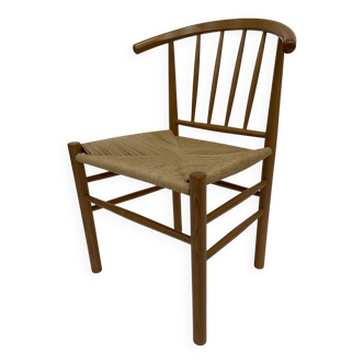 Chaises vintage Erik Ole Jørgensen J-151 chaise design danois papercord