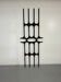 XXL wall sculpture in cast aluminium, 1970s Brutalist design.