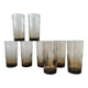 Set de 8 verres à sirop duralex 1970