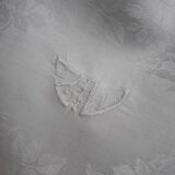 Old new tablecloth monogrammed SM and 12 towels