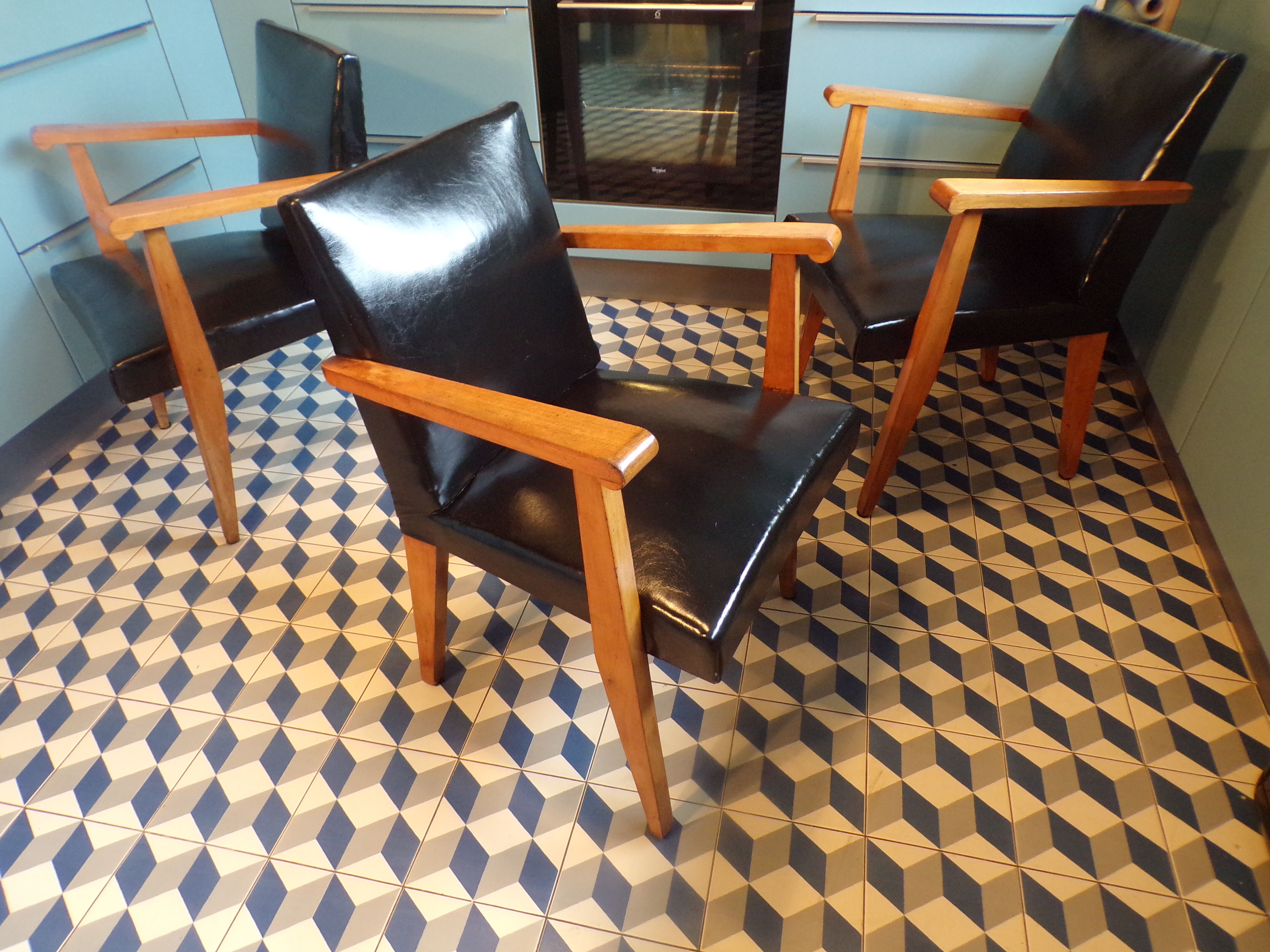 3 armchairs