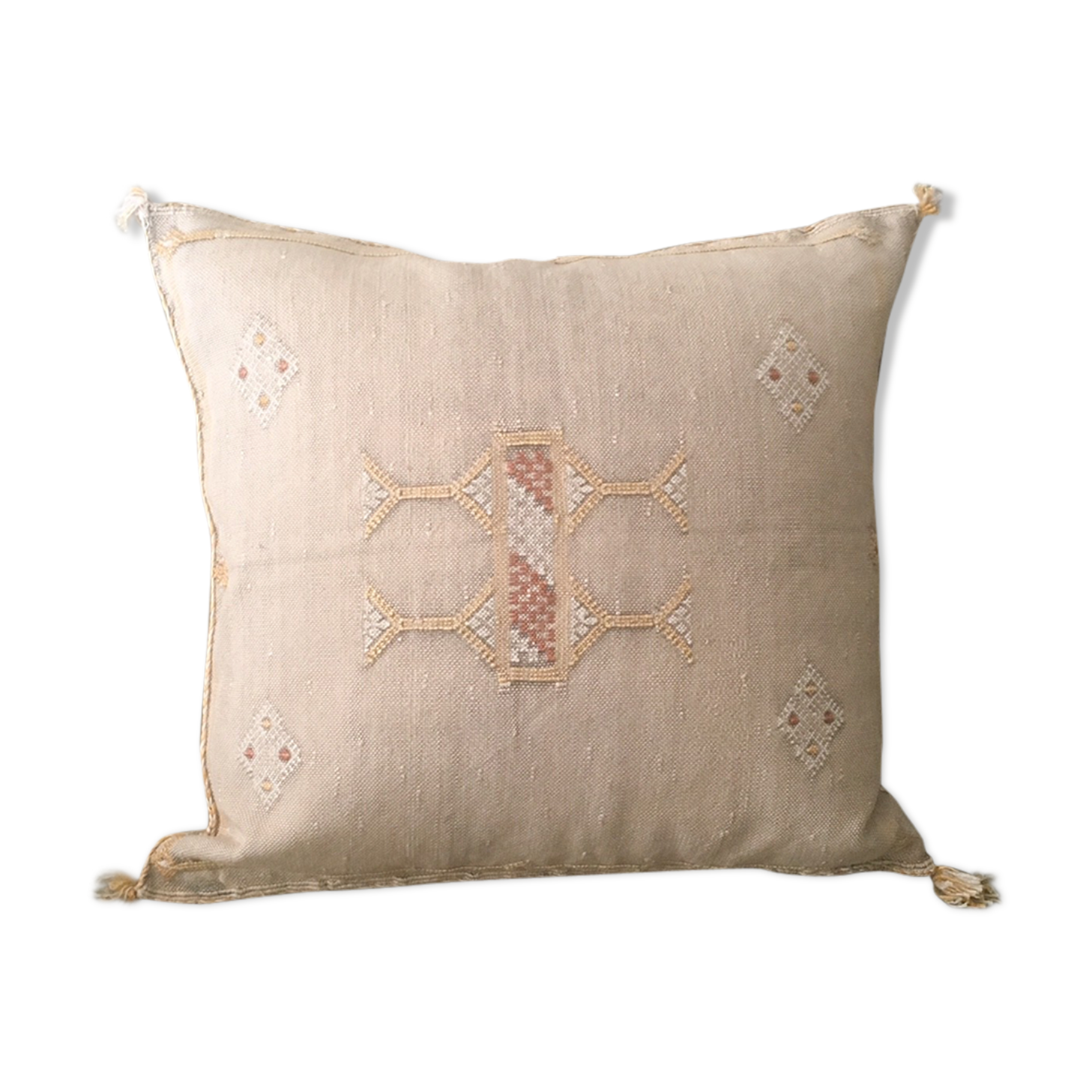 Natural vegetable silk cushion cover