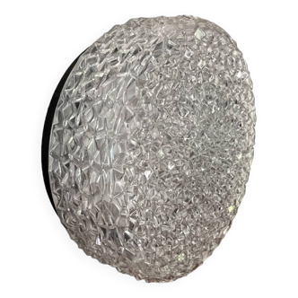 RZB glass globe ceiling light 29cm Vintage