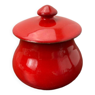 Vallauris ceramic sugar bowl