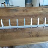 70s aluminum coat rack