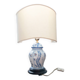 Porcelain table lamp, 1980s