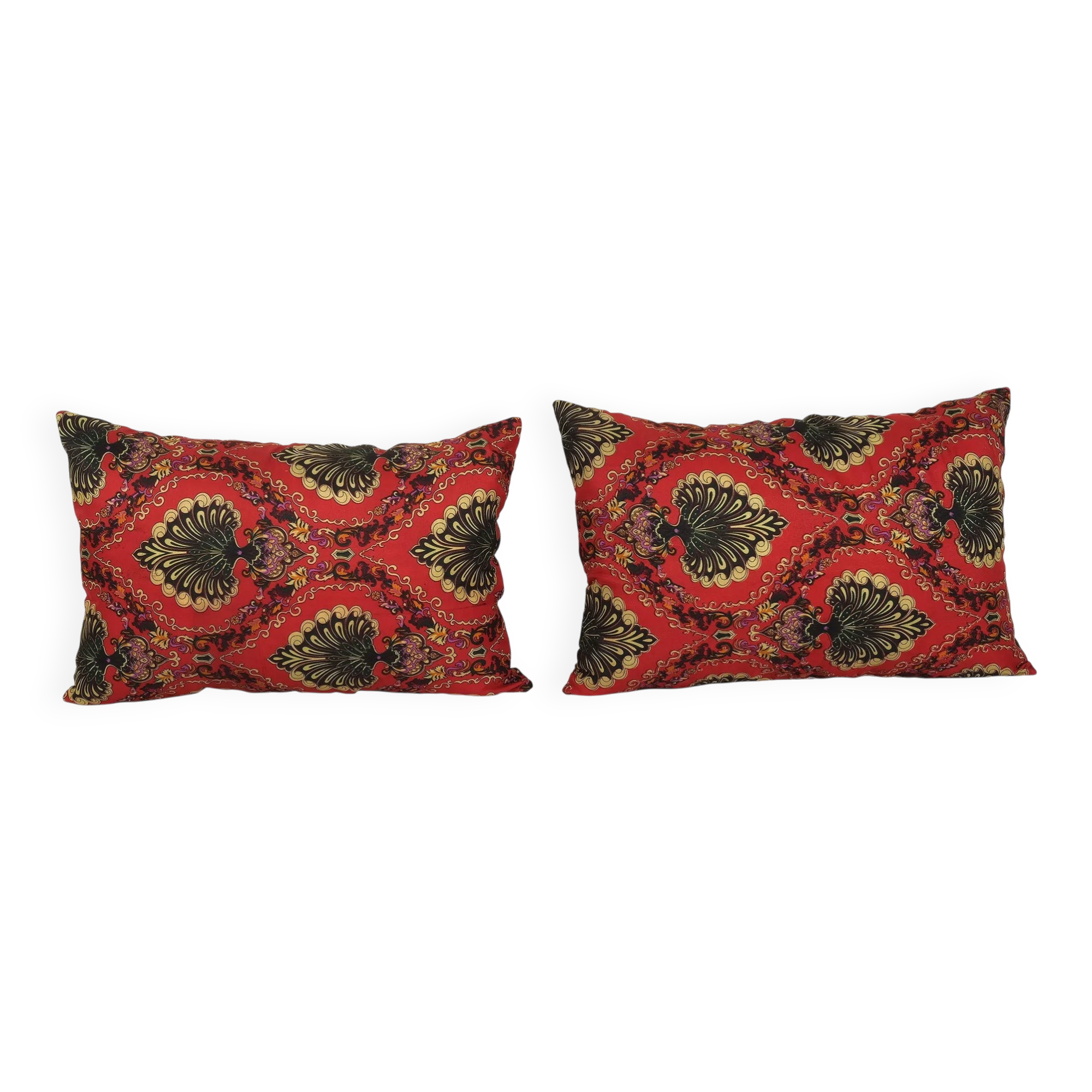 Set of 2 vintage Turkish cushion covers 56x41 cm