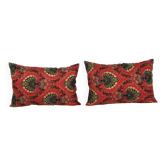 Set of 2 vintage Turkish cushion covers 56x41 cm