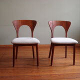 Peter Dining Chairs by Niels Koefoed for Koefoed Hornslet, 1950s, Set of 6