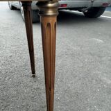 Table basse d'appoint ancienne genre bouillotte vintage xxeme